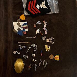 Assorted Vintage Pins and Badges
